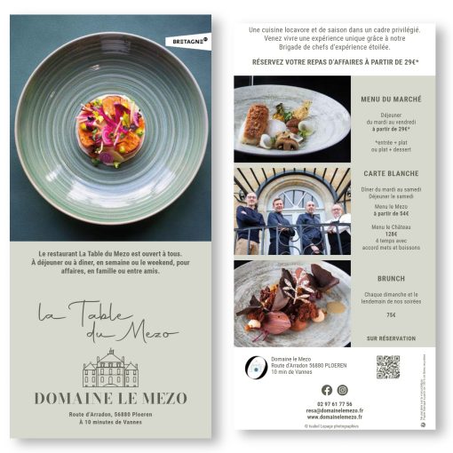 Flyer la table-Le Mezo
